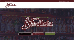 Desktop Screenshot of bobbysbistro.com
